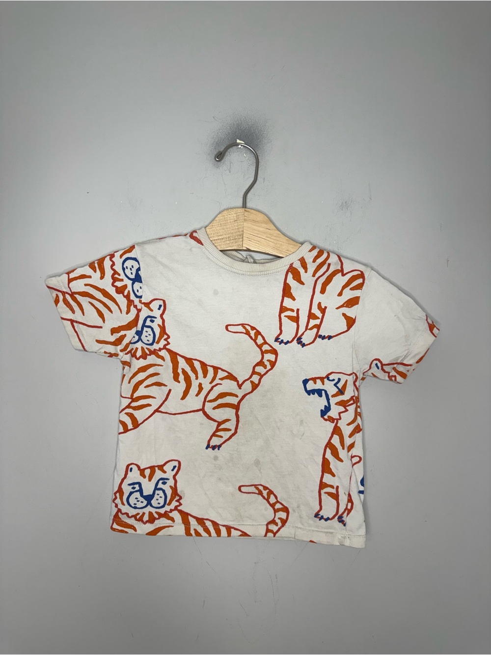 $12 ADD ON Zara Toddler Boy tee‎ 3-4Y TIGER tshirt top cotton on kids